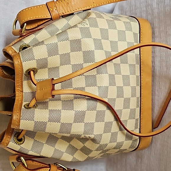 AUTHENTIC LOUIS VUITTON DAMIER AZUR NOÉ BB - Picture 2 of 16